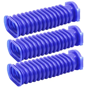 3 опаковки барабанни смучат маркучи син цвят за резервни части за прахосмукачки Дайсън V6, V7 на V8, V10 V11