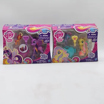Hasbro My Little Pony Эквестрия Серия Светещи Ключове Love Magic Набор От Ключове Твайлайт Спаркл Флаттершай За Момчета И Момичета, Играчка Кукла За Подарък За Рожден Ден